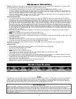 Preview for 3 page of Dynabrade 10746 Safety, Operation And Maintenance