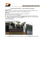 Dynabrade 40381 Disassembly & Assembly Instructions preview