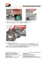 Предварительный просмотр 34 страницы Dynabrade 40381 Disassembly & Assembly Instructions