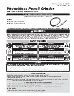 Dynabrade 60051 Safety, Operation And Maintenance preview