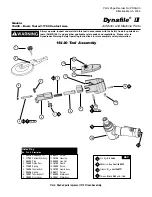 Dynabrade Dynafire III 15420 Operating Instructions Manual предпросмотр