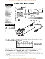 Предварительный просмотр 4 страницы Dynabrade Electric Dynafile II 40590 Safety, Operation And Maintenance