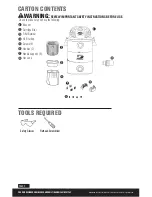 Предварительный просмотр 3 страницы Dynabrade Mini-Raptor Vac 61100 User Manual