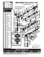 Preview for 3 page of Dynabrade RED-TRED 18067 Manual