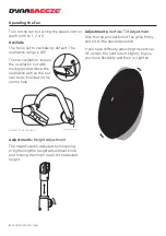 Preview for 8 page of DYNABREEZE FA-23105 Instructions & User'S Manual