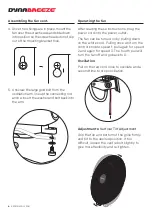 Preview for 6 page of DYNABREEZE FA-23181 Instruction User Manual & Warranty