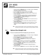 Preview for 7 page of DYNACO DY 4000 Electrical Manual