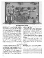 Предварительный просмотр 18 страницы DYNACO MARK VI Instructions For Assembly Operation