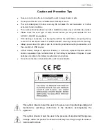 Предварительный просмотр 3 страницы DynaColor DynaGuard 090 series User Manual