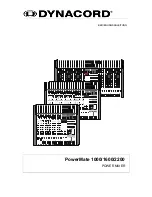 Dynacord 1000, 1600, 2200 (German) Bedienungsanleitung предпросмотр