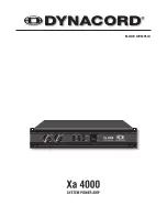 Preview for 29 page of Dynacord Amp Xa 4000 Owner'S Manual