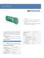 Dynacord DCS 412R Quick Start Manual preview