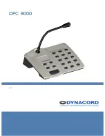 Dynacord DPC 8000 Manual предпросмотр