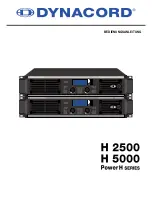 Preview for 47 page of Dynacord H 2500 Owner'S Manual