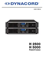 Preview for 93 page of Dynacord H 2500 Owner'S Manual