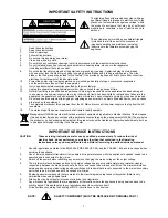 Предварительный просмотр 3 страницы Dynacord LX 1600 Owner'S Manual