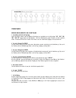 Preview for 3 page of Dynacord MV 503 Owner'S Manual