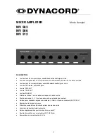 Preview for 17 page of Dynacord MV 503 Owner'S Manual