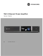 Preview for 1 page of Dynacord TGX10 Installation Manual