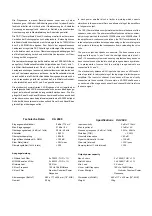 Preview for 2 page of Dynacord XA 2600 Information Sheet For Builders And Architects