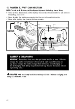 Предварительный просмотр 18 страницы Dynacraft 24V PRINCESS CARRIAGE Owner'S Manual