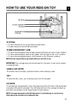 Предварительный просмотр 21 страницы Dynacraft 24V PRINCESS CARRIAGE Owner'S Manual