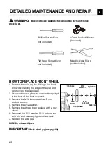 Предварительный просмотр 24 страницы Dynacraft 24V PRINCESS CARRIAGE Owner'S Manual