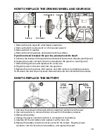 Предварительный просмотр 20 страницы Dynacraft 6V ROCKET CAR Owner'S Manual