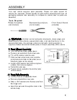 Preview for 9 page of Dynacraft ultimate spider-man Owner'S Manual