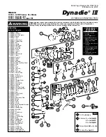 Preview for 1 page of Dynadie 12252 Operating, Maintenance And Safety Instructions