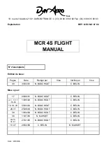 Preview for 1 page of Dyn'Aéro MCR 4S Flight Manual