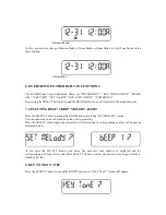 Preview for 5 page of DynaFine Legend Installation And Operating Instruction Manual