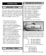 Preview for 4 page of Dynaflite DYFA3030 Instruction Manual