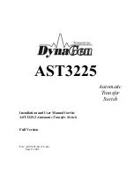 DynaGen AST3225 Installation And User Manual preview