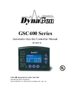 Preview for 1 page of DynaGen GSC400 Series Installation And User Manual