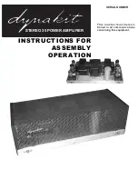 Dynakit ST35 Instructions For Assembly Operation preview