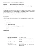 Preview for 3 page of Dynalco SST7000 Installation And Operation Manual