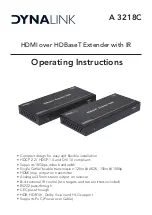 Dynalink A 3218C Operating Instructions Manual preview