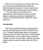 Preview for 2 page of Dynalink A3195A User Manual