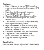 Preview for 3 page of Dynalink A3195A User Manual