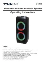 Dynalink C 5160 Operating Instructions Manual preview