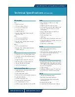 Предварительный просмотр 2 страницы Dynalink RTA1030W Specification Sheet