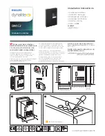 Dynalite DMC2 Installation Instructions Manual предпросмотр