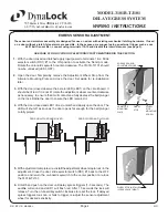 Предварительный просмотр 4 страницы DynaLock 3101B-TJ101 Wiring Instructions