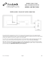 Предварительный просмотр 7 страницы DynaLock 3101C-TJ101 Wiring Instructions