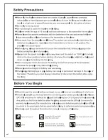 Предварительный просмотр 2 страницы Dynam ME-262 Instruction Manual