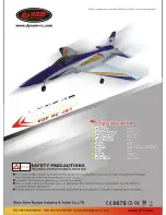 Preview for 1 page of Dynam Meteor EDF rC Jet Quick Manual