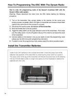 Preview for 12 page of Dynam P-47D thunderbolt Instruction Manual