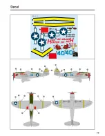 Предварительный просмотр 13 страницы Dynam P-47D thunderbolt Instruction Manual