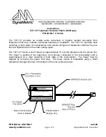 Предварительный просмотр 1 страницы DynaMetric TLP-107 Instructions